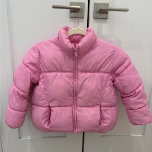 Zara Light Pink Quilted Jacket